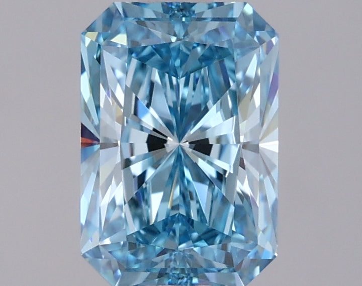 1.59 Carat Radiant Shaped, Excellent Cut, VVS2 Clarity, IGI Certified Lab Grown Diamond