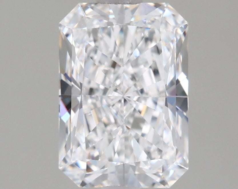 1.57 Carat Radiant Shaped, Ideal Cut, E Color, VVS1 Clarity, IGI Certified Lab Grown Diamond