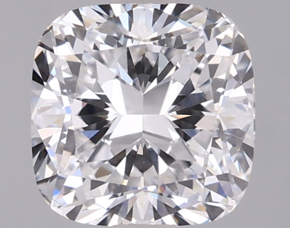 1.61 Carat Cushion Shaped, Ideal Cut, D Color, VVS2 Clarity, IGI Certified Lab Grown Diamond