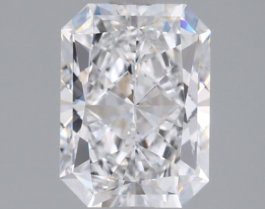 1.96 Carat Radiant Shaped, Ideal Cut, D Color, VVS1 Clarity, IGI Certified Lab Grown Diamond