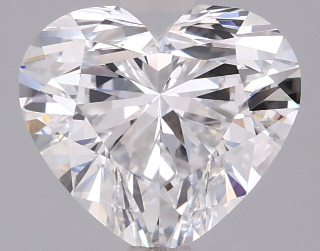 1.54 Carat Heart Shaped, Ideal Cut, D Color, VVS2 Clarity, IGI Certified Lab Grown Diamond