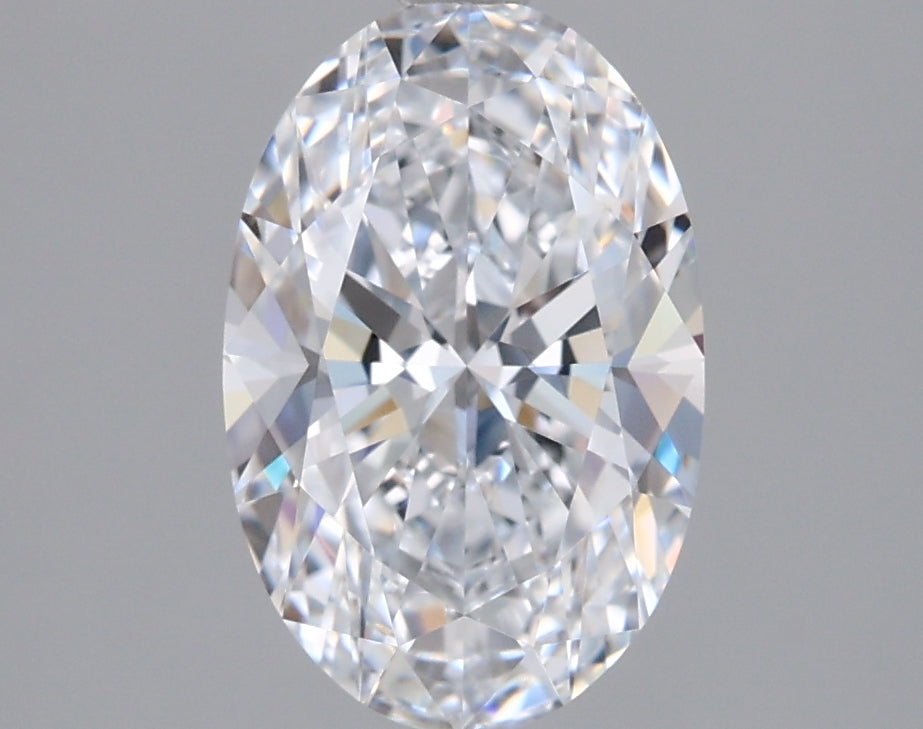 1.80 Carat Oval Shaped, Excellent Cut, D Color, VVS1 Clarity, IGI Certified Lab Grown Diamond
