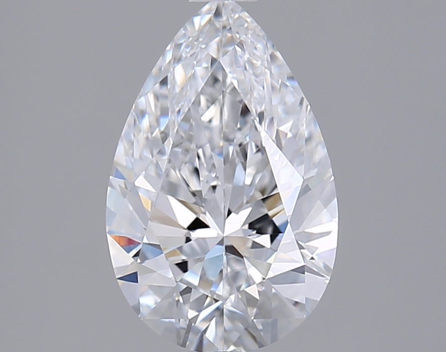 1.56 Carat Pear Shaped, Ideal Cut, D Color, VVS1 Clarity, IGI Certified Lab Grown Diamond