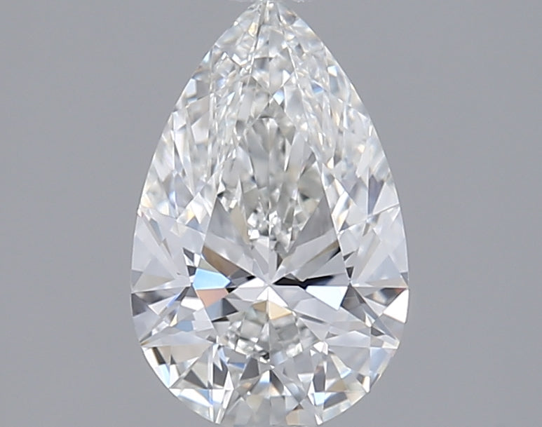 1.07 Carat Pear Shaped, Ideal Cut, G Color, VVS2 Clarity, IGI Certified Lab Grown Diamond