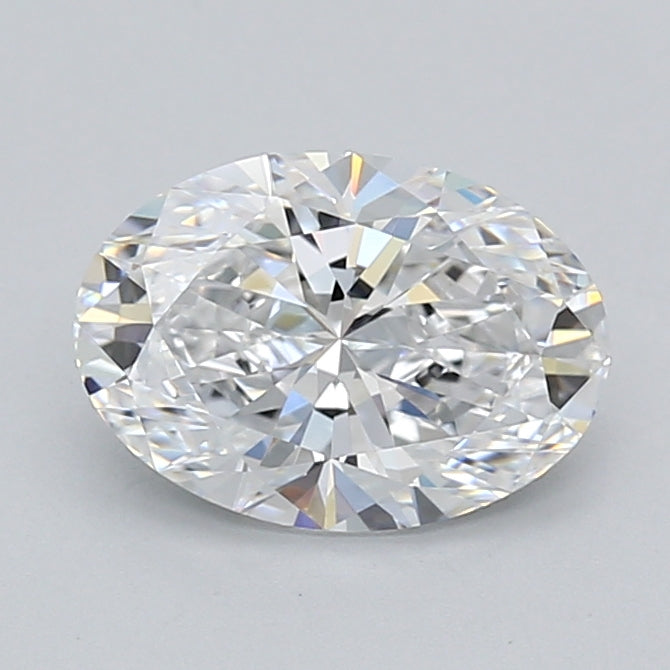 2.03 Carat Oval Shaped, Ideal Cut, D Color, VVS1 Clarity, IGI Certified Lab Grown Diamond