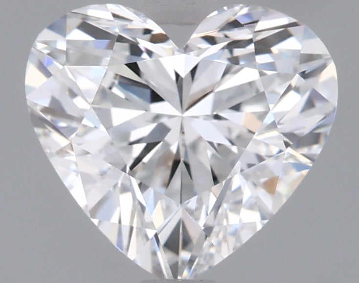 1.50 Carat Heart Shaped, Ideal Cut, D Color, VVS2 Clarity, IGI Certified Lab Grown Diamond