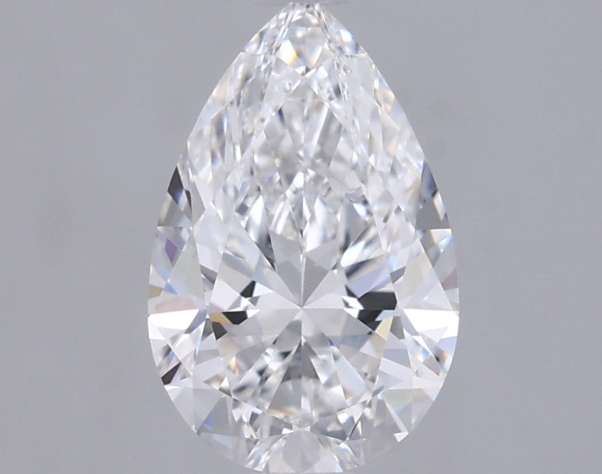 1.03 Carat Pear Shaped, Ideal Cut, D Color, VVS2 Clarity, IGI Certified Lab Grown Diamond