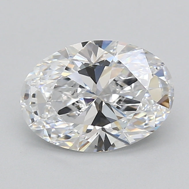2.03 Carat Oval Shaped, Ideal Cut, D Color, VVS1 Clarity, IGI Certified Lab Grown Diamond