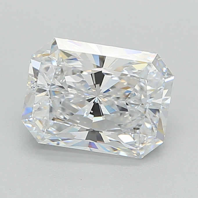 2.03 Carat Radiant Shaped, Ideal Cut, D Color, VVS1 Clarity, IGI Certified Lab Grown Diamond