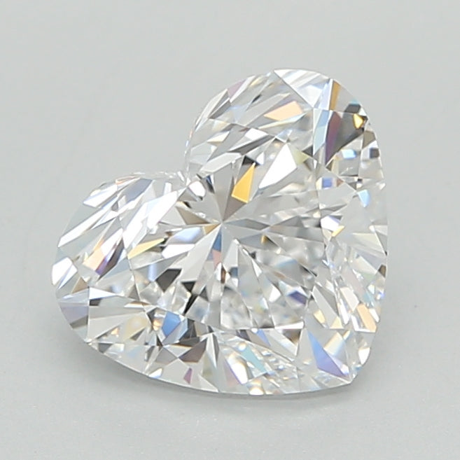 2.02 Carat Heart Shaped, Ideal Cut, D Color, VVS1 Clarity, IGI Certified Lab Grown Diamond