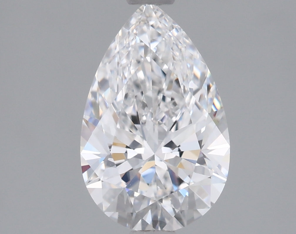 1.53 Carat Pear Shaped, Ideal Cut, D Color, VVS2 Clarity, IGI Certified Lab Grown Diamond