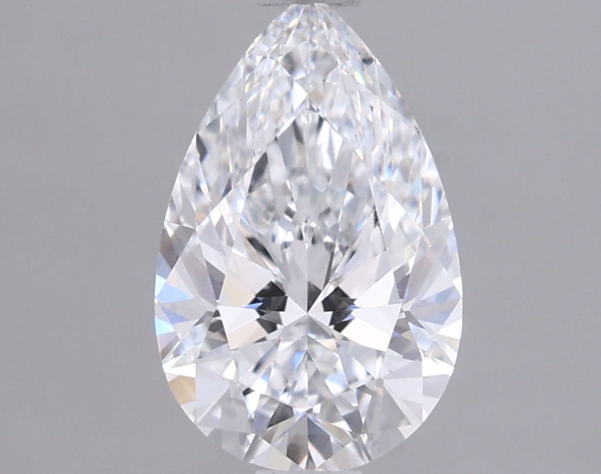 1.02 Carat Pear Shaped, Ideal Cut, D Color, VVS2 Clarity, IGI Certified Lab Grown Diamond