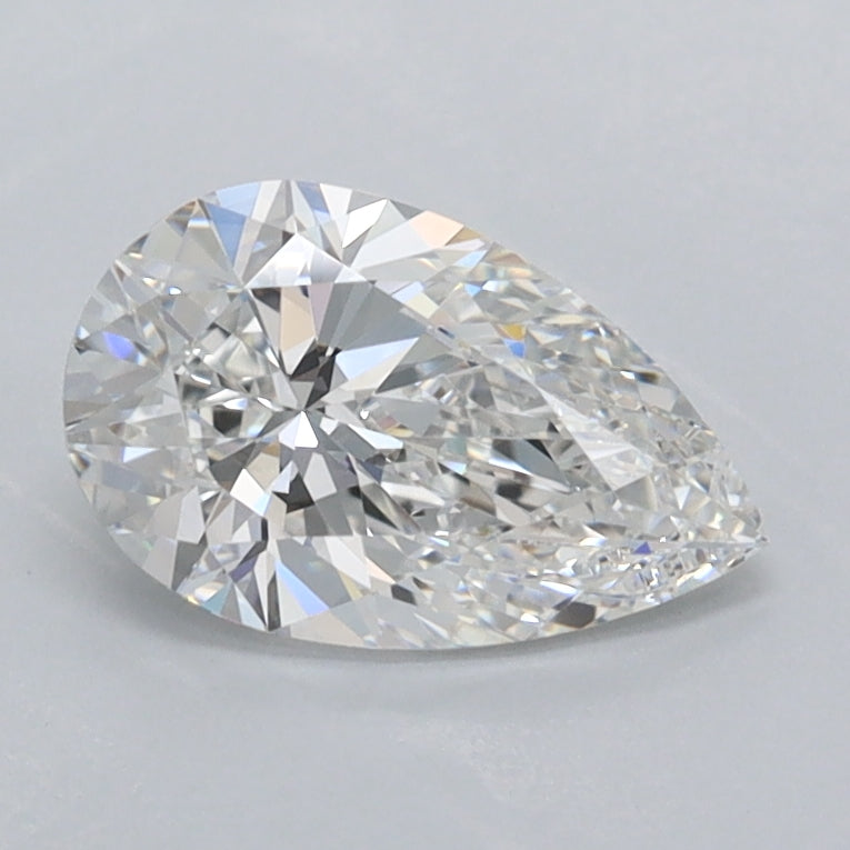 1.02 Carat Pear Shaped, Ideal Cut, E Color, VVS1 Clarity, IGI Certified Lab Grown Diamond