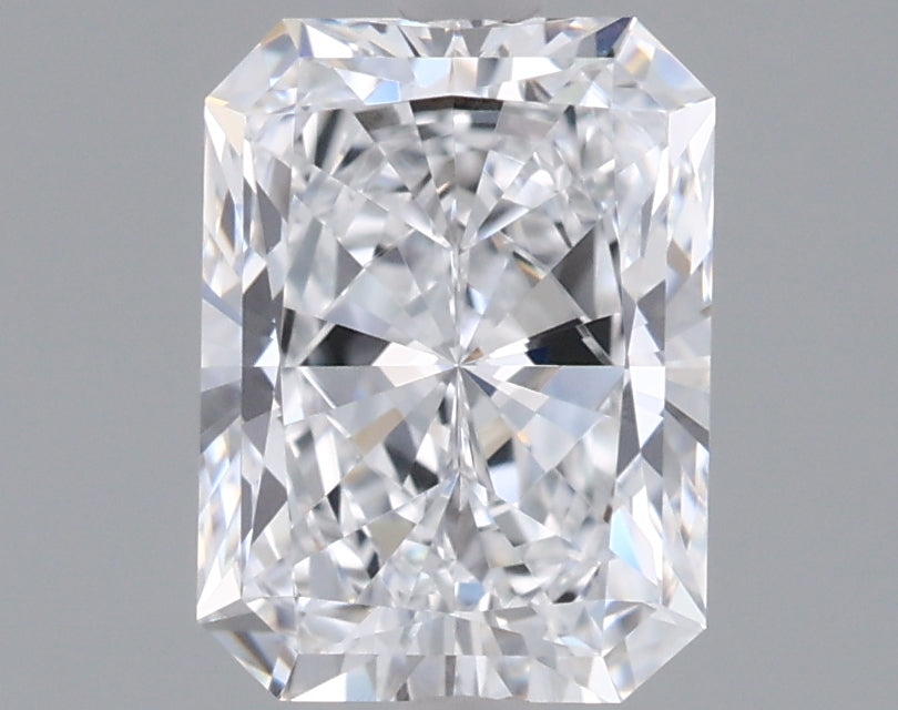 1.57 Carat Radiant Shaped, Ideal Cut, D Color, VVS1 Clarity, IGI Certified Lab Grown Diamond