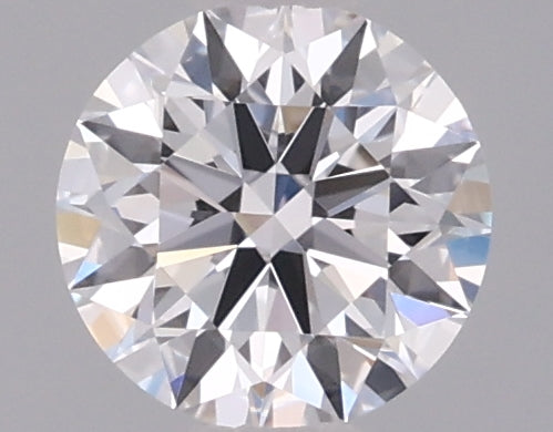 0.53 Carat Round Shaped, Ideal Cut, D Color, VVS1 Clarity, IGI Certified Lab Grown Diamond