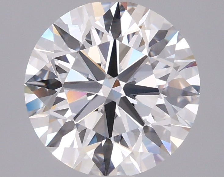 1.93 Carat Round Shaped, Ideal Cut, D Color, VVS2 Clarity, IGI Certified Lab Grown Diamond