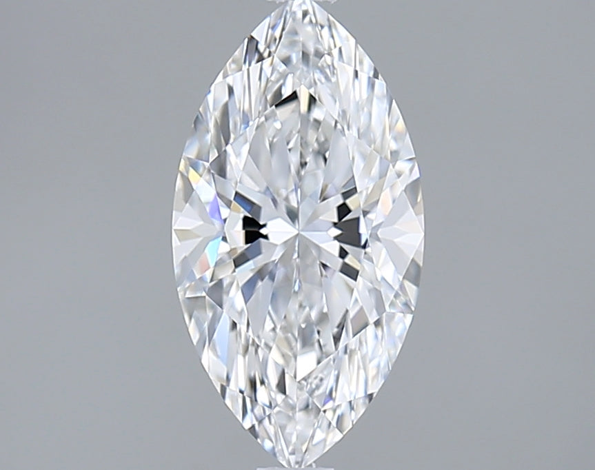 1.51 Carat Marquise Shaped, Excellent Cut, D Color, VVS1 Clarity, IGI Certified Lab Grown Diamond