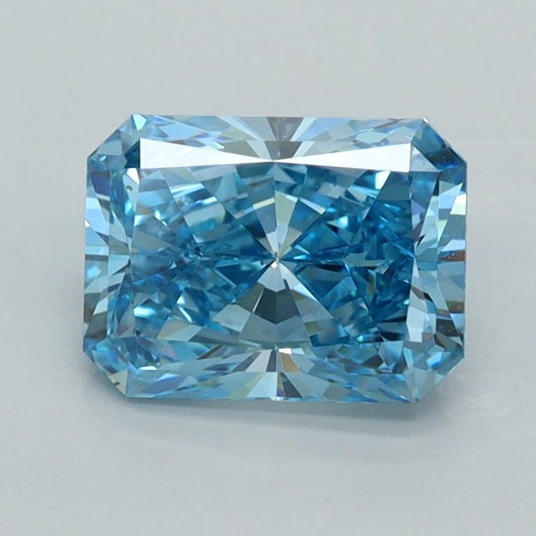 1.40 Carat Radiant Shaped, Ideal Cut, VS1 Clarity, IGI Certified Lab Grown Diamond