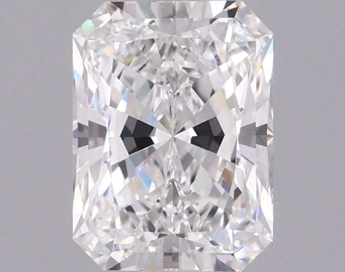 1.38 Carat Radiant Shaped, Ideal Cut, D Color, VVS2 Clarity, IGI Certified Lab Grown Diamond