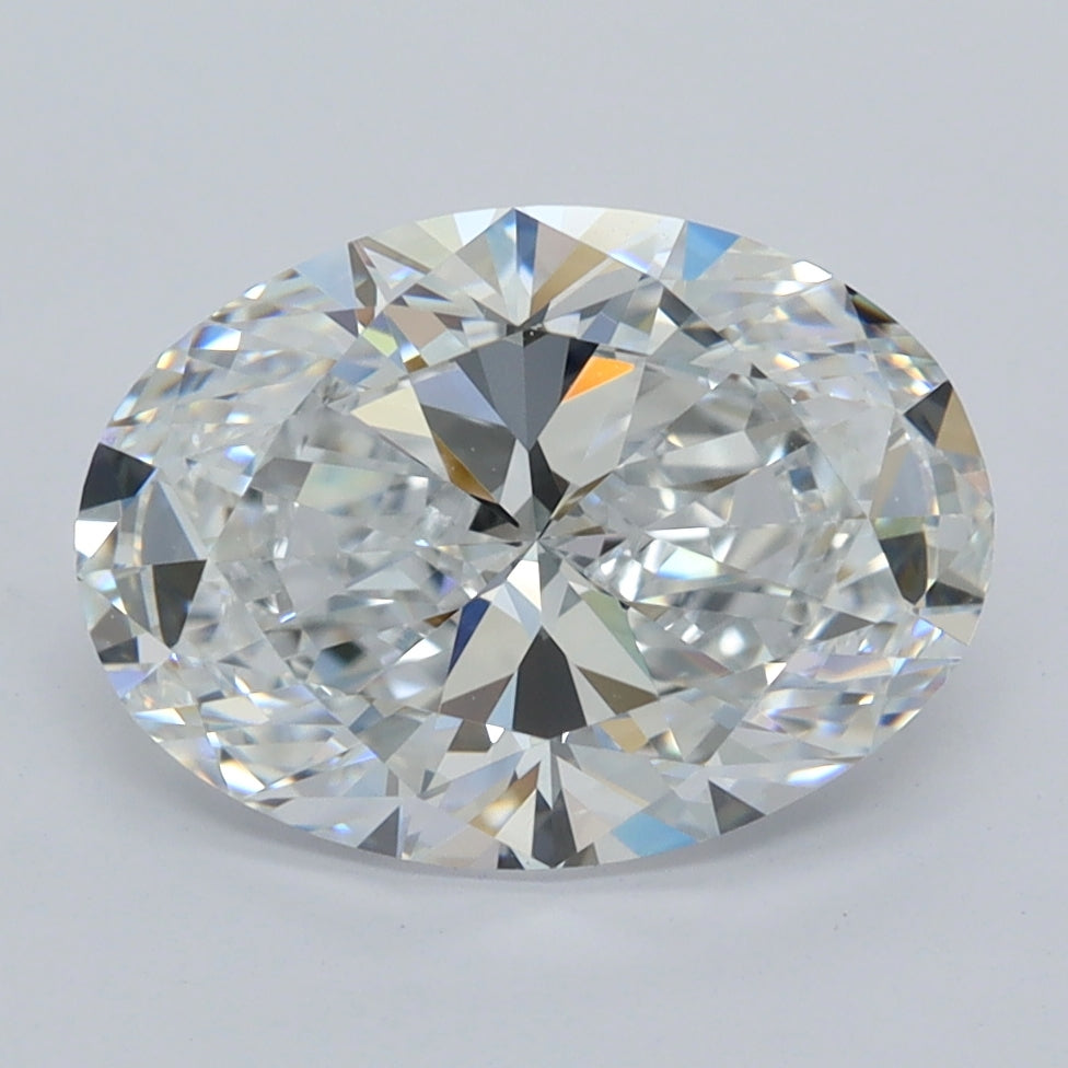 3.17 Carat Oval Shaped, Ideal Cut, D Color, VVS1 Clarity, IGI Certified Lab Grown Diamond