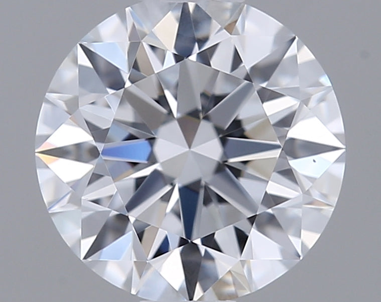 0.76 Carat Round Shaped, Ideal Cut, D Color, IF Clarity, IGI Certified Lab Grown Diamond