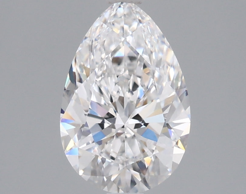 1.52 Carat Pear Shaped, Ideal Cut, D Color, VVS2 Clarity, IGI Certified Lab Grown Diamond