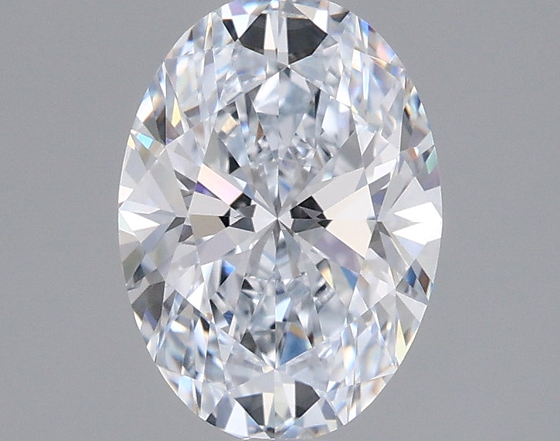 1.52 Carat Oval Shaped, Ideal Cut, F Color, VVS1 Clarity, IGI Certified Lab Grown Diamond