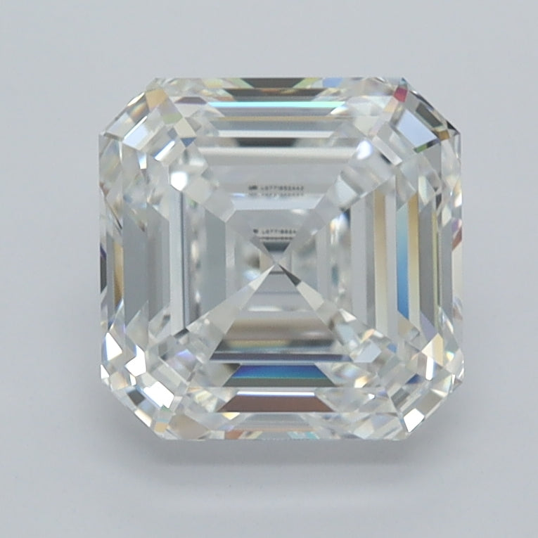2.06 Carat Asscher Shaped, Ideal Cut, D Color, VVS1 Clarity, IGI Certified Lab Grown Diamond
