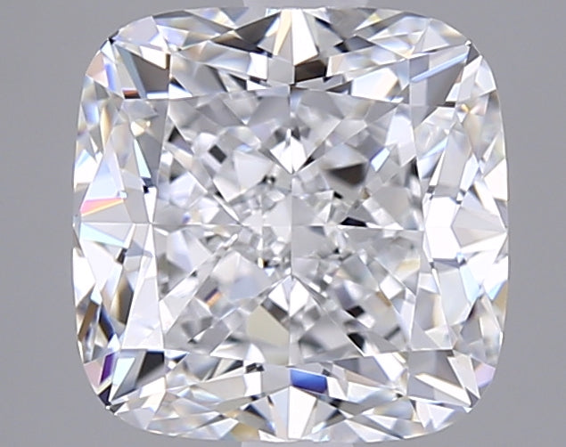 2.52 Carat Cushion Shaped, Ideal Cut, D Color, VVS2 Clarity, IGI Certified Lab Grown Diamond