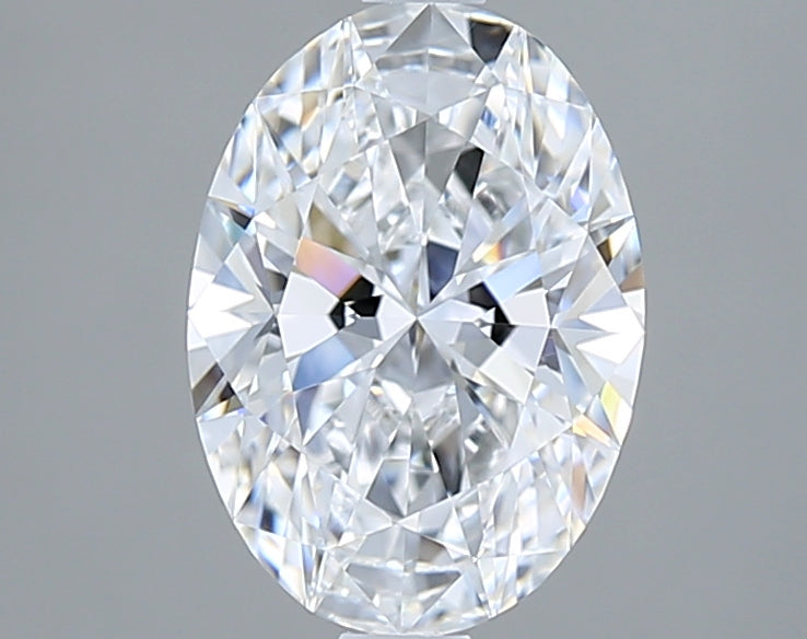 1.78 Carat Oval Shaped, Ideal Cut, D Color, VVS1 Clarity, IGI Certified Lab Grown Diamond
