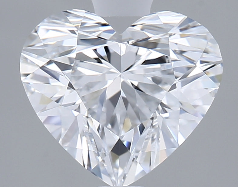 1.50 Carat Heart Shaped, Excellent Cut, D Color, VS1 Clarity, IGI Certified Lab Grown Diamond