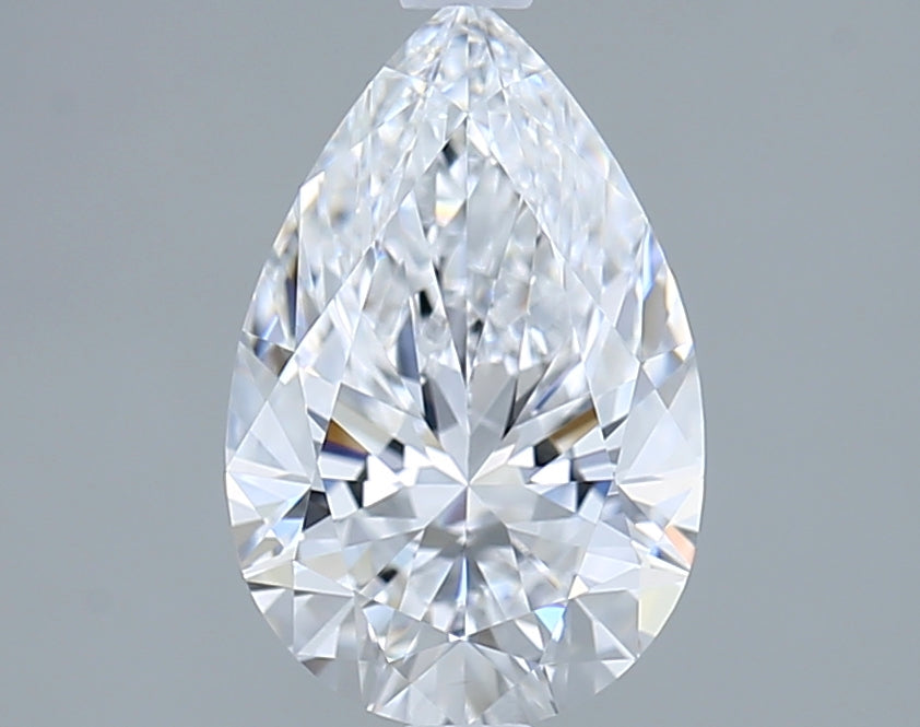 1.54 Carat Pear Shaped, Ideal Cut, D Color, VVS1 Clarity, IGI Certified Lab Grown Diamond