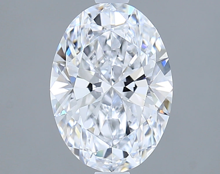 1.82 Carat Oval Shaped, Ideal Cut, D Color, VVS1 Clarity, IGI Certified Lab Grown Diamond