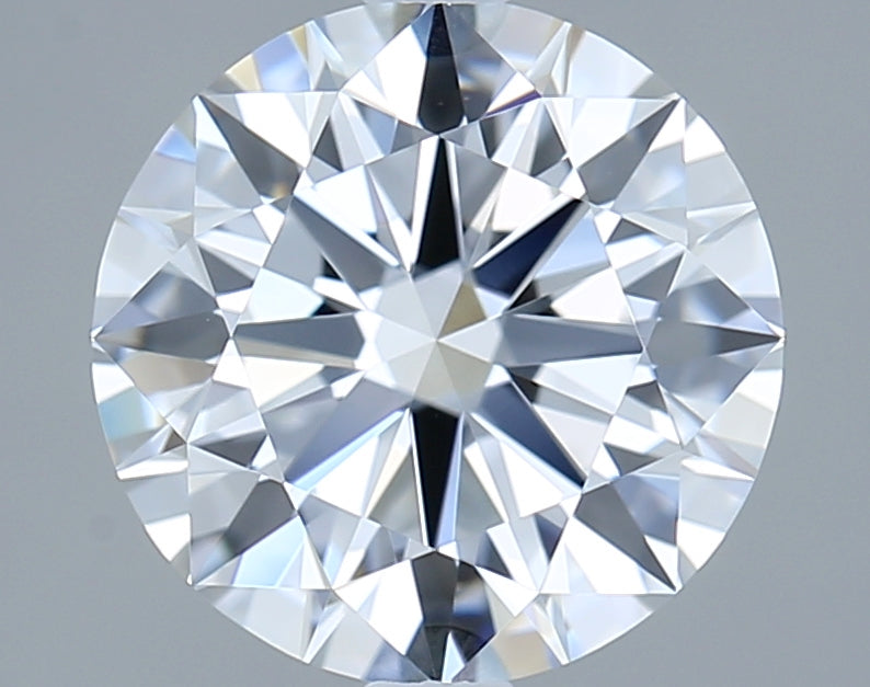 2.00 Carat Round Shaped, Ideal Cut, E Color, VVS1 Clarity, IGI Certified Lab Grown Diamond