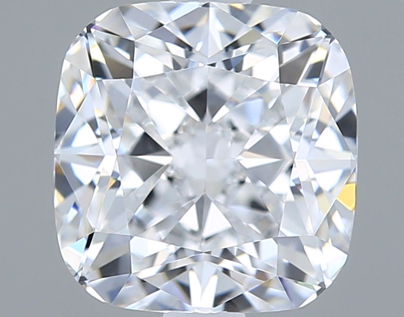 1.54 Carat Cushion Shaped, Ideal Cut, D Color, VVS1 Clarity, IGI Certified Lab Grown Diamond