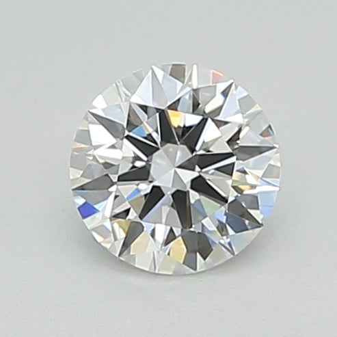 0.59 Carat Round Shaped, Ideal Cut, E Color, IF Clarity, IGI Certified Lab Grown Diamond