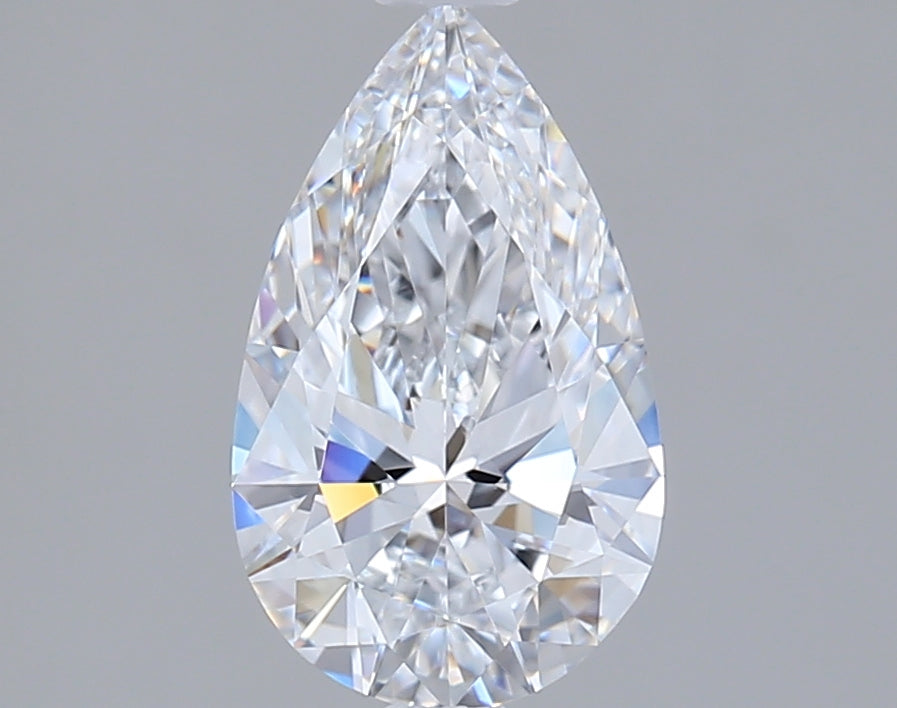 1.45 Carat Pear Shaped, Ideal Cut, D Color, IF Clarity, IGI Certified Lab Grown Diamond