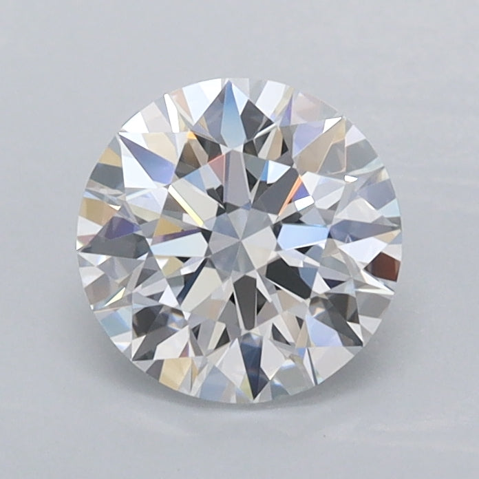 0.53 Carat Round Shaped, Excellent Cut, D Color, VVS2 Clarity, IGI Certified Lab Grown Diamond