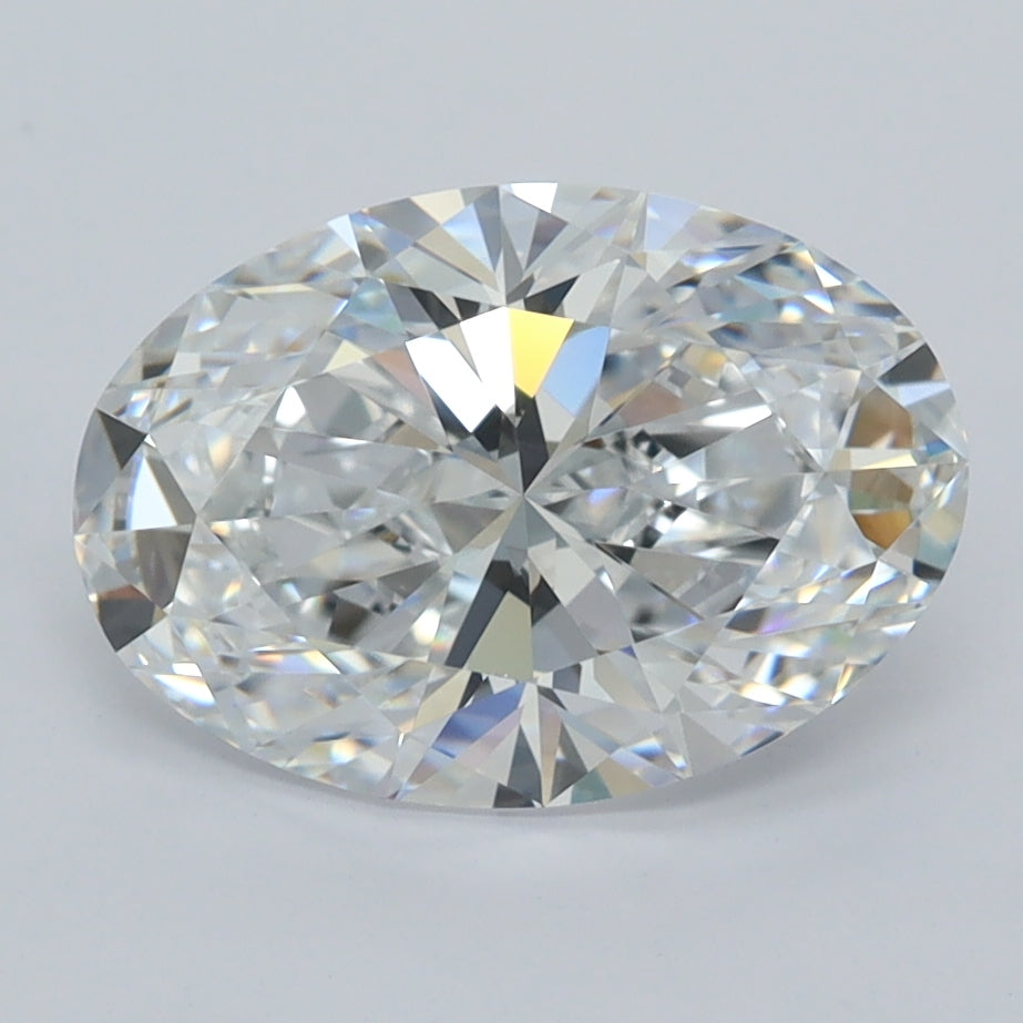 2.52 Carat Oval Shaped, Ideal Cut, D Color, VVS1 Clarity, IGI Certified Lab Grown Diamond