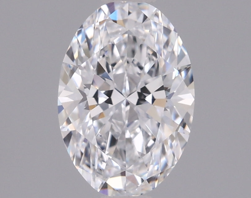 0.75 Carat Oval Shaped, Ideal Cut, D Color, VVS1 Clarity, IGI Certified Lab Grown Diamond