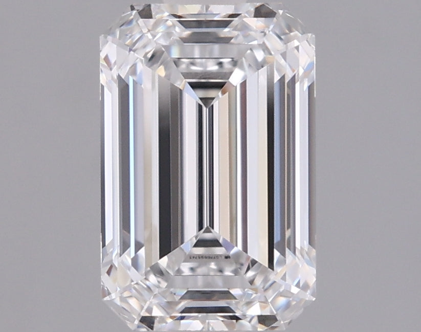 1.50 Carat Emerald Shaped, Ideal Cut, D Color, IF Clarity, IGI Certified Lab Grown Diamond