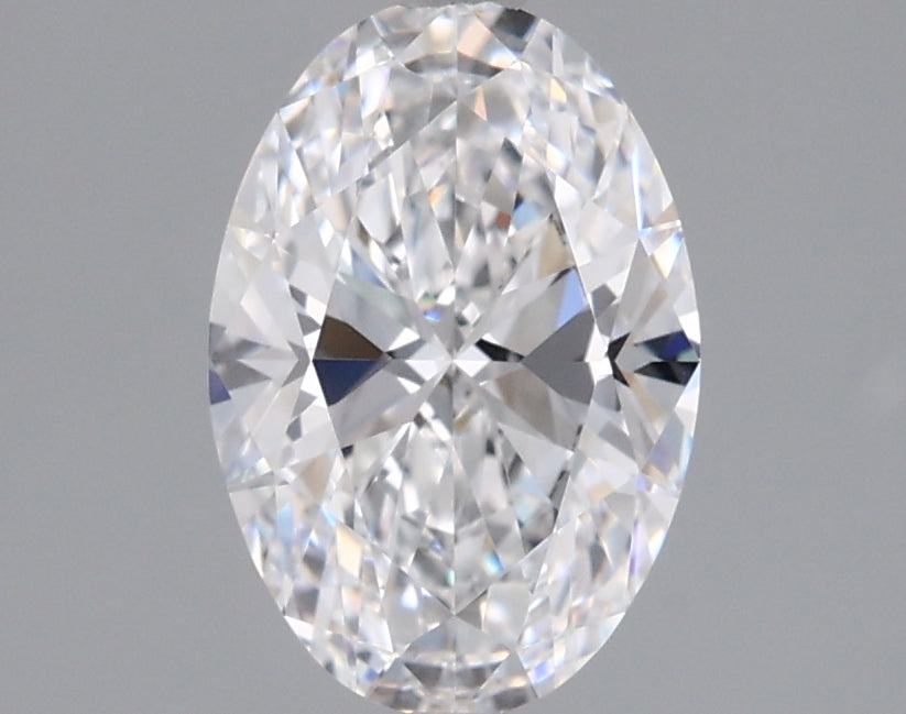 1.45 Carat Oval Shaped, Ideal Cut, D Color, VVS1 Clarity, IGI Certified Lab Grown Diamond