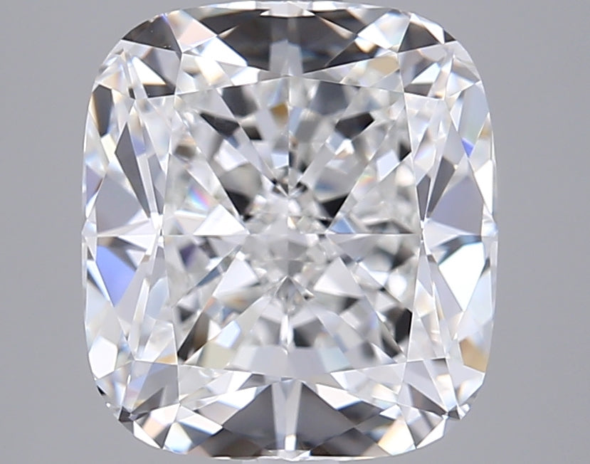 3.59 Carat Cushion Shaped, Ideal Cut, F Color, VVS1 Clarity, GIA Certified Lab Grown Diamond