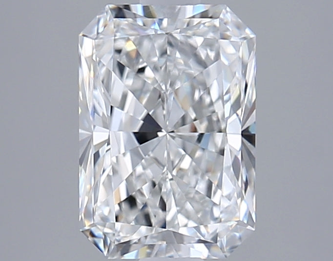 2.01 Carat Radiant Shaped, Excellent Cut, E Color, VS1 Clarity, GIA Certified Lab Grown Diamond