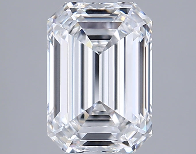 2.19 Carat Emerald Shaped, Ideal Cut, E Color, VS1 Clarity, GIA Certified Lab Grown Diamond