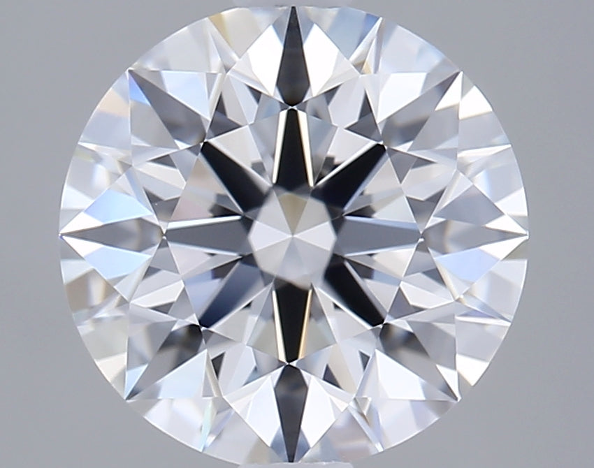 2.01 Carat Round Shaped, Excellent Cut, D Color, VVS2 Clarity, GIA Certified Lab Grown Diamond