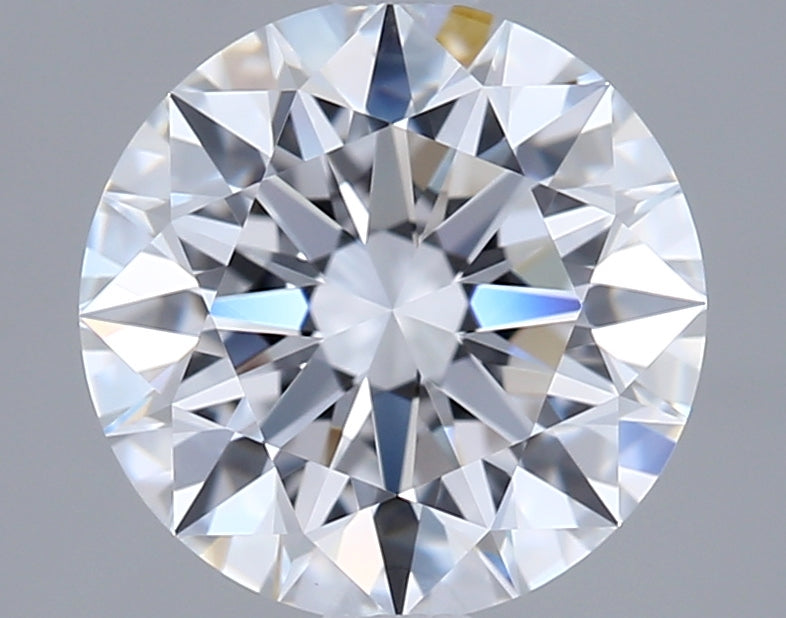 2.02 Carat Round Shaped, Excellent Cut, D Color, VVS2 Clarity, GIA Certified Lab Grown Diamond