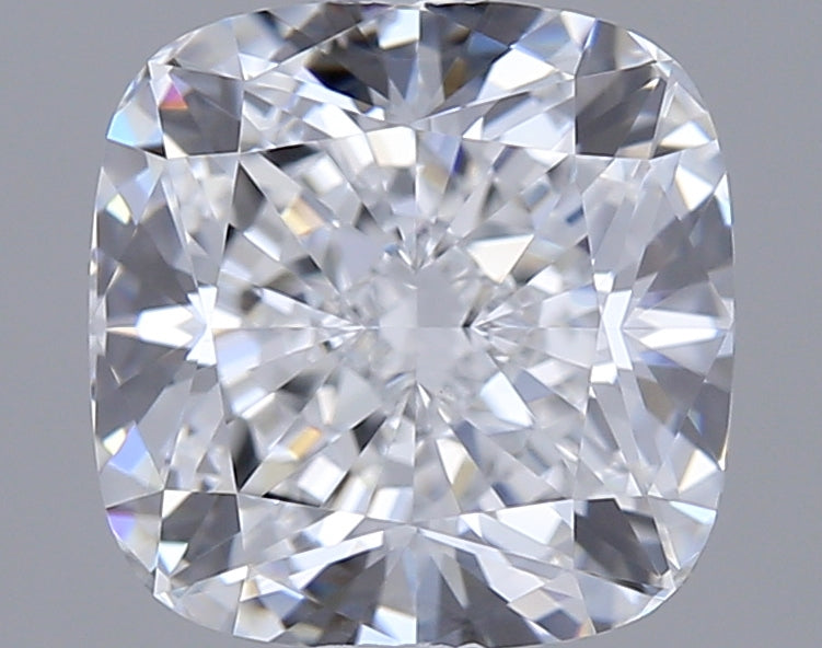 1.88 Carat Cushion Shaped, Ideal Cut, D Color, VVS1 Clarity, IGI Certified Lab Grown Diamond