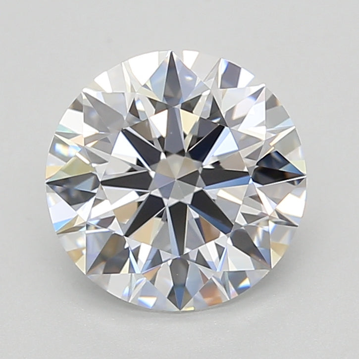2.21 Carat Round Shaped, Excellent Cut, D Color, VVS1 Clarity, GIA Certified Lab Grown Diamond