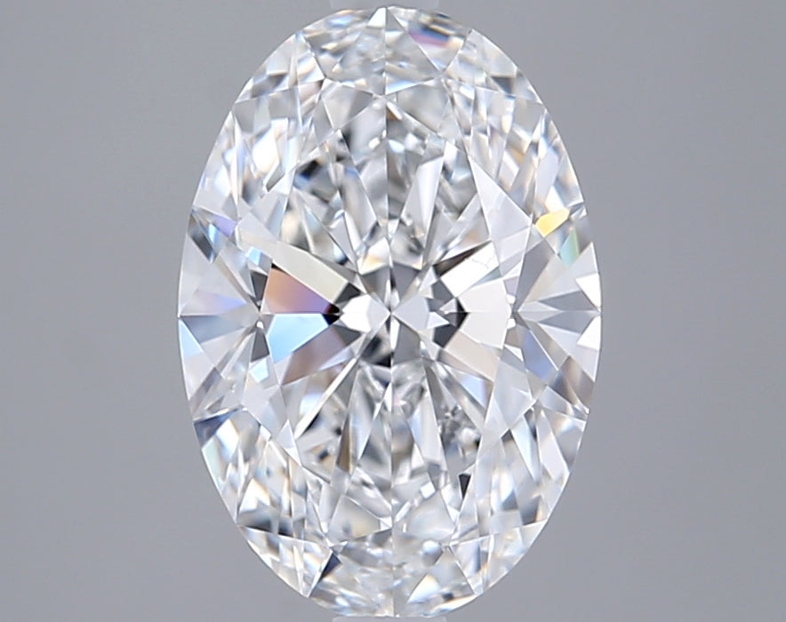 2.80 Carat Oval Shaped, Ideal Cut, E Color, VVS1 Clarity, GIA Certified Lab Grown Diamond